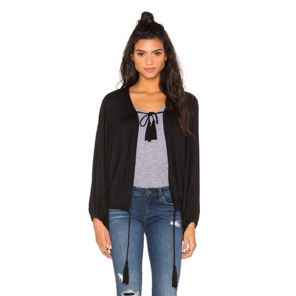 Riller & Fount Stevie Cardigan in Obsidian - Picture 1 of 5